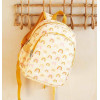 A Little Lovely Company Rainbows School Bag Backpack Kindergarten in Gold color L27 x W19 x H32cm 13lt