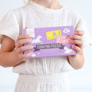 A Little Lovely Company: Puzzle Μαθαίνω τους Αριθμούς Unicorn dreams