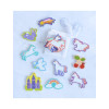 A Little Lovely Company Bath Toy Foam Pieces Water Stickers - unicorn