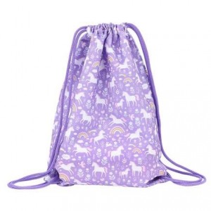 A Little Lovely Company Kids Bag Pouch Bag Purple