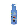 A Little Lovely Company Kids Water Bottle Thermos Pirates Stainless Steel with Straw 500ml A Little Lovely Company Kids Water Bottle Thermos Pirates Stainless Steel with Straw 500ml