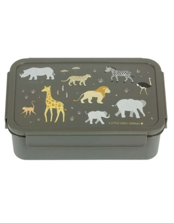 A little lovely company Δοχείο φαγητού Bento Lunch box: Savanna