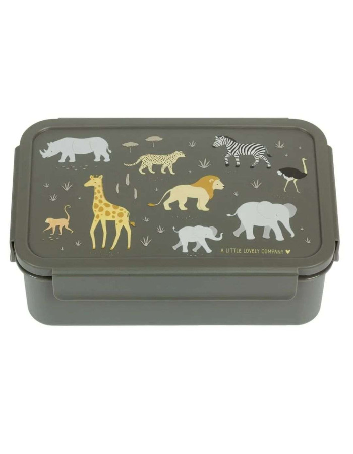 A little lovely company Δοχείο φαγητού Bento Lunch box: Savanna