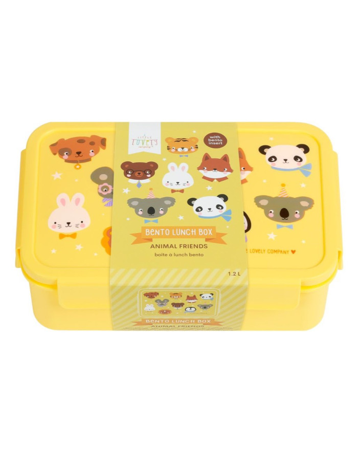 A Little Lovely Company Plastic Kids Food Container 1.2lt