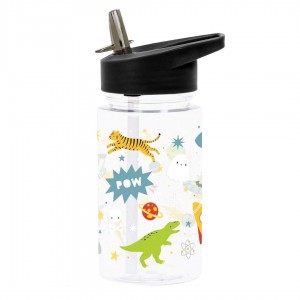 A Little Lovely Company Kids Plastic Water Bottle galaxy