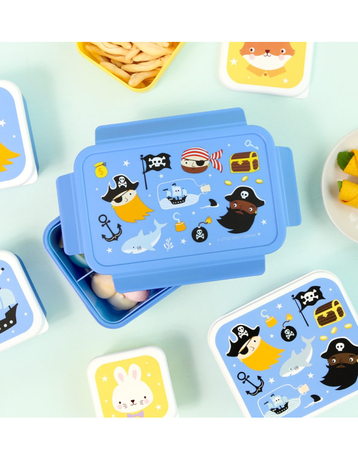 A Little Lovely Company Plastic Kids Food Container