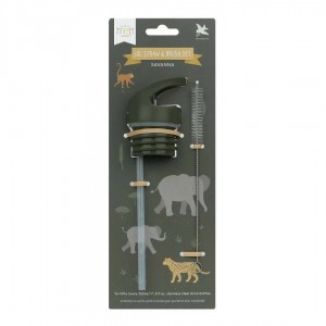 A Little Lovely Company Spare Lid for Thermos 350ml made of Steel Green