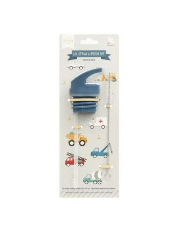 A Little Lovely Company: Cap, straw and brush set
