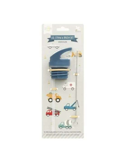 A Little Lovely Company: Cap, straw and brush set