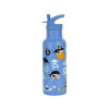 A Little Lovely Company Kids Water Bottle Thermos Pirates Stainless Steel with Straw 500ml A Little Lovely Company Kids Water Bottle Thermos Pirates Stainless Steel with Straw 500ml