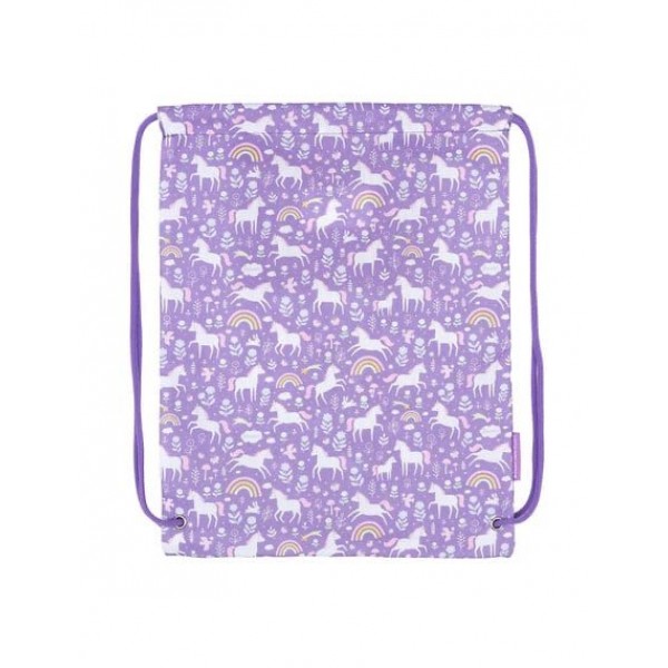 A Little Lovely Company Kids Bag Pouch Bag Purple