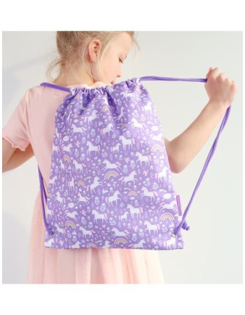 A Little Lovely Company Kids Bag Pouch Bag Purple A Little Lovely Company Kids Bag Pouch Bag Purple