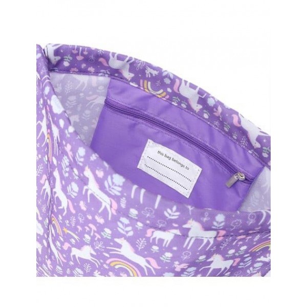 A Little Lovely Company Kids Bag Pouch Bag Purple