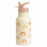 A Little Lovely Company Kids Stainless Steel Thermos Water Bottle Rainbow Pink 350ml