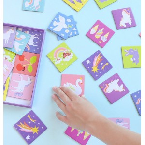 A Little Lovely Company: Παιχνίδι μνήμης και αντιστοίχισης Unicorn dreams 3 ετών