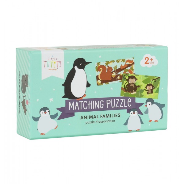 A Little Lovely Company: Puzzle Μαθαίνω τα ζώα και τα μικρά τους A Little Lovely Company: Puzzle Μαθαίνω τα ζώα και τα μικρά τους