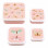 Lunch & snack box set: Butterflies