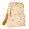 A Little Lovely Company Rainbows School Bag Backpack Kindergarten Yellow