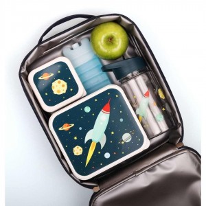 A little lovely company Ισοθερμική τσάντα φαγητού Space