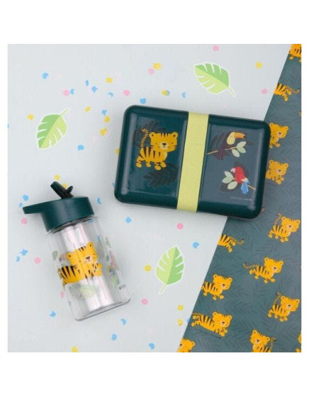 Water bottle 400ml Jungle tiger