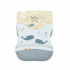 Silicone bibs set of 2: Ocean