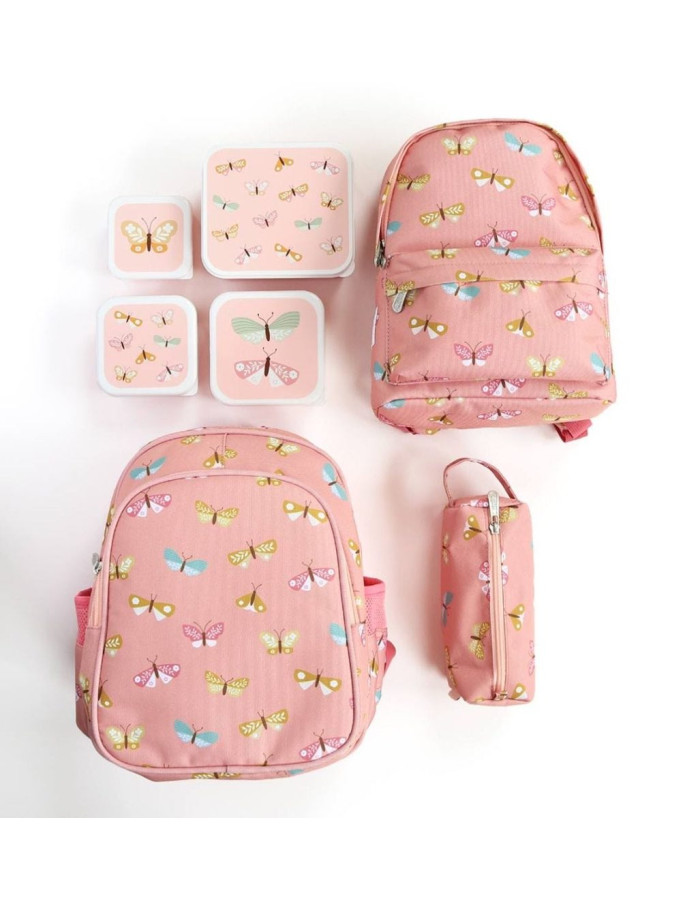 Lunch & snack box set: Butterflies