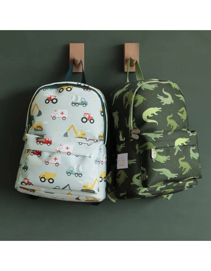 A little lovely company:  Little backpack: Vehicles 23.5 x 30 x 10 εκ