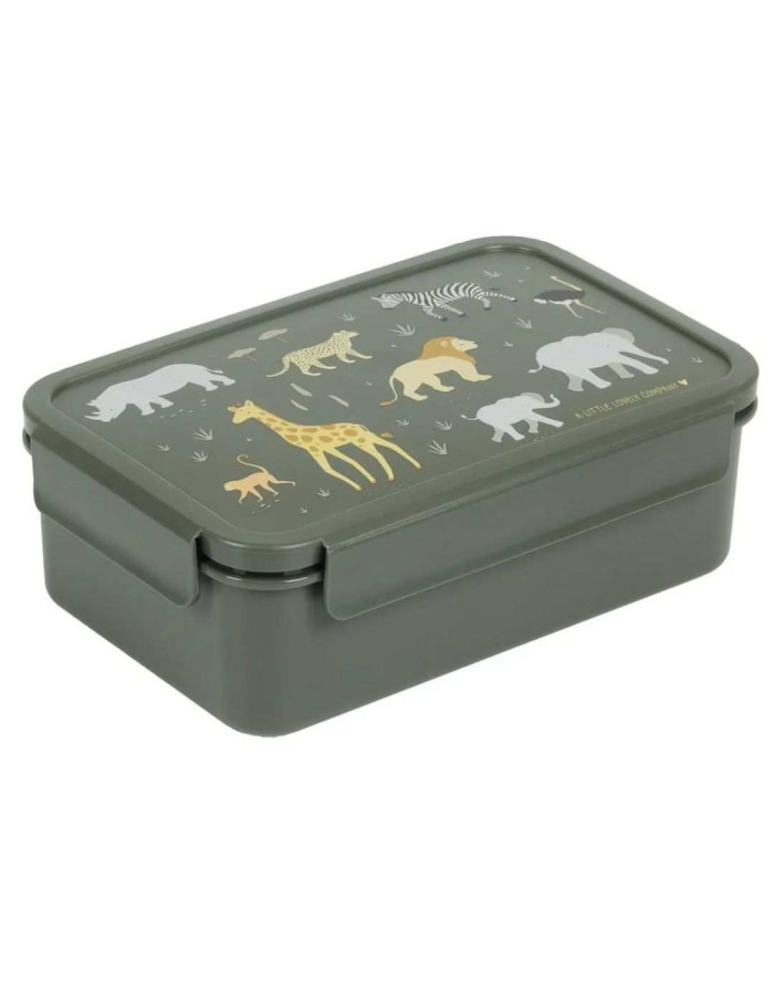 A little lovely company Δοχείο φαγητού Bento Lunch box: Savanna