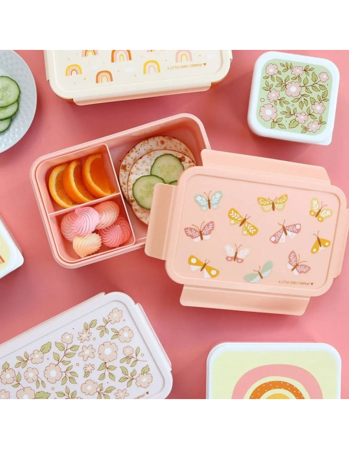 A little lovely company: Δοχείο φαγητού Bento Lunch box: Butterflies