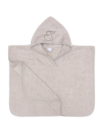 Poncho Towel-Beige
