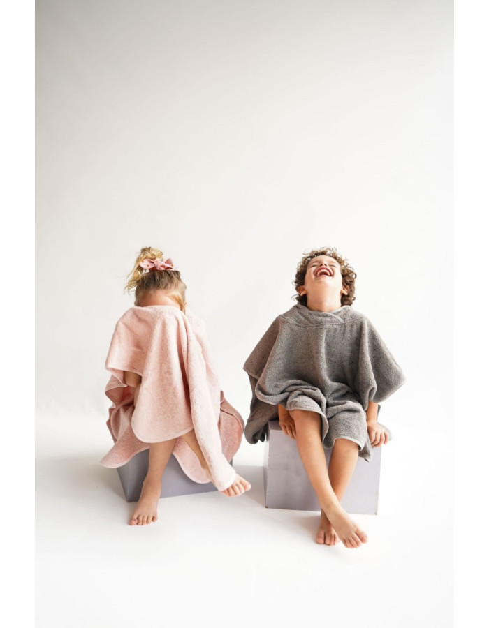 Poncho Towel-Grey