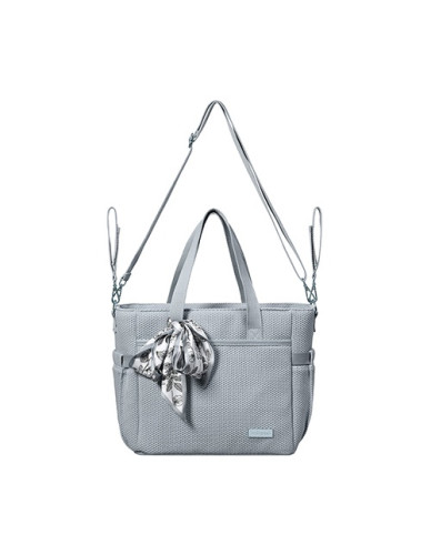 Babyono Shoulder/Hand Diaper Bag Grey