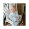 Babyono Waterproof Coverall Fabric with Hoop & Loop Fastener, Pocket & Sleeves Multicolored for 6 m+