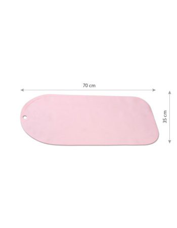 BabyOno: Non-slip bath mat Pink 70 cm x 35 cm