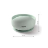Babyono Baby Food Bowl made of Silicone mint