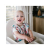 Babyono Waterproof Bib Fabric with Pocket Forest