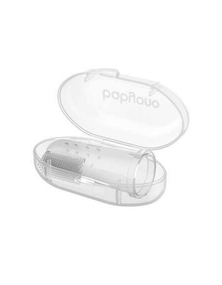 Babyono Baby Toothbrush for 0m+ Transparent