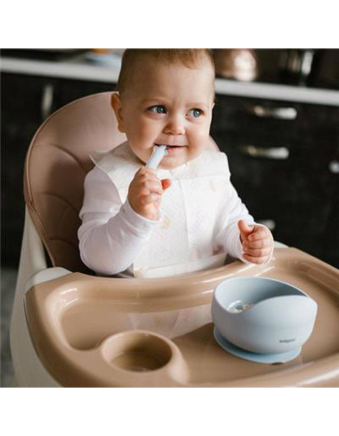 Babyono Baby Food Bowl made of Silicone Blue