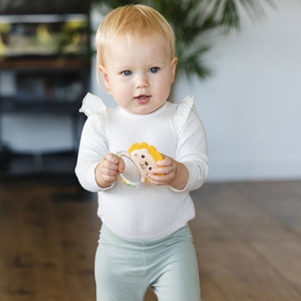 BabyOno: Κουδουνίστρα με μασητικό - Λιονταράκι