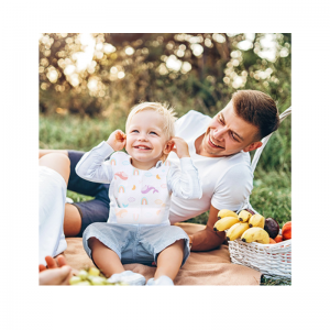 Babyono Waterproof Bib Plastic with Pocket 10pcs