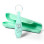 BabyOno: Educational silicone spoon mint color