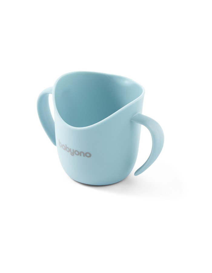 Babyono Toddler Plastic Cup 120ml for 6m+ Light Blue