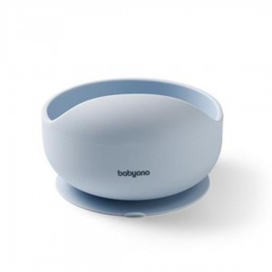 Babyono Baby Food Bowl made of Silicone Blue
