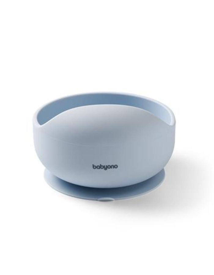 Babyono Baby Food Bowl made of Silicone Blue