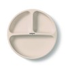 Babyono Baby Food Plate made of Silicone Beige