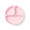 Babyono Baby Food Plate made of Silicone Pink