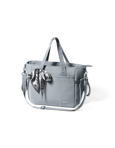 Babyono Shoulder/Hand Diaper Bag Grey
