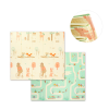 Babyono: Folding Double-Sided Foam Floor Puzzle 180 x 200 cm