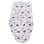 Bo Jungle Blanket Cot Cotton White