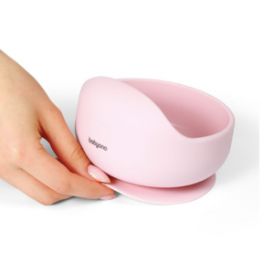 Babyono Baby Food Container Set made of Silicone Pink